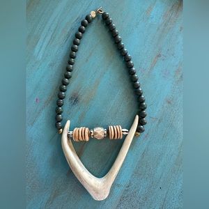 Anchor Beads necklace antler